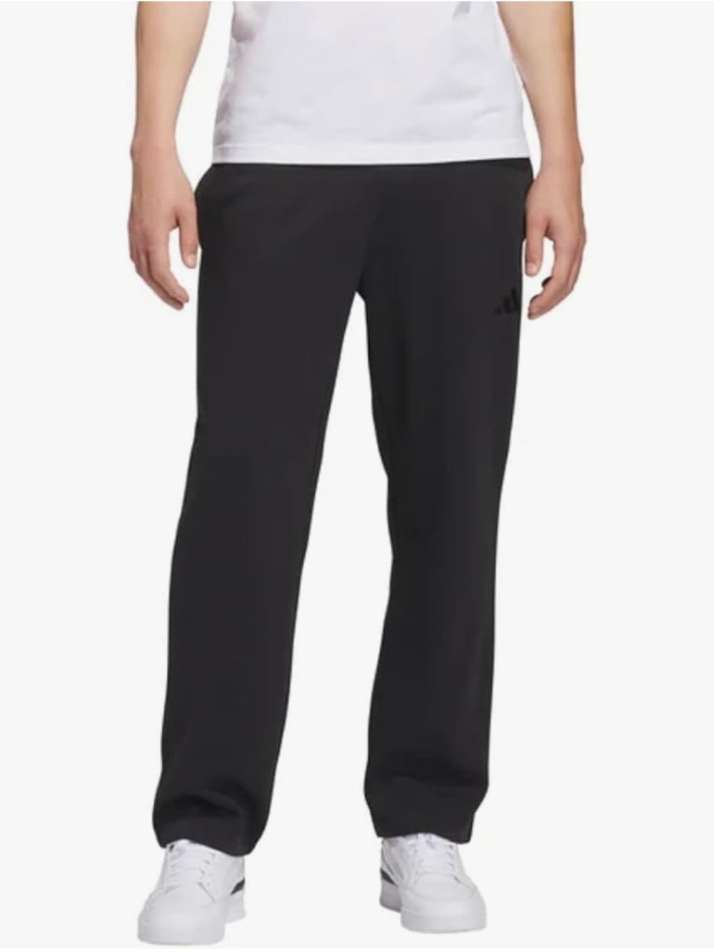 Men's Adidas Fleece Straight-Leg Sweatpants